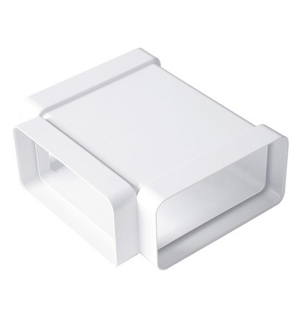 RACCORDO A "T" IN ABS PER TUBO RETTANGOLARE mm 120x60