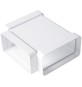 RACCORDO A "T" IN ABS PER TUBO RETTANGOLARE mm 120x60