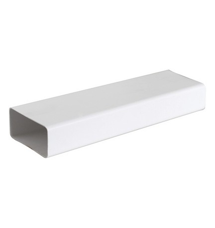 TUBO PER SISTEMA DI AERAZIONE CANALIZZATA IN PVC PER CAPPA CUCINA 1000 mm - sez. 120x60