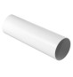 TUBO TONDO PER SISTEMA DI AERAZIONE CANALIZZATA BIANCO Diam. 100 mm - Lungh. 1000 mm