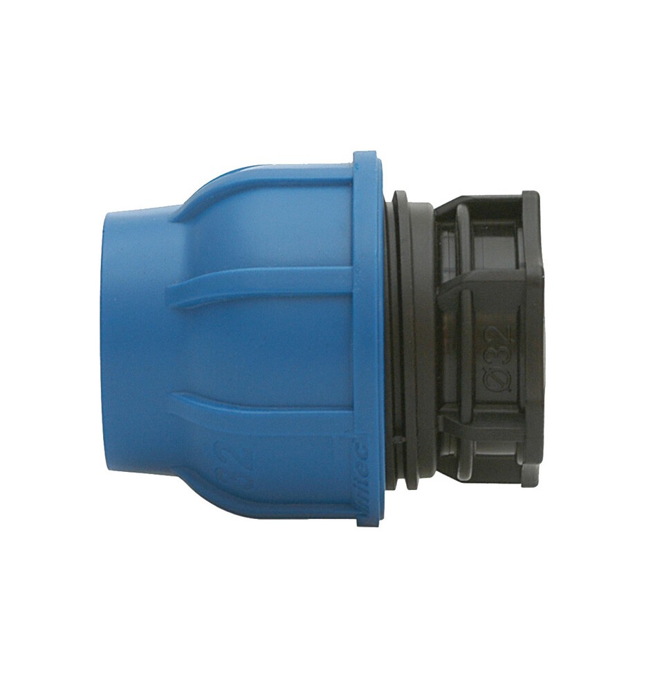 PL RACCORDO POLIPROP TAPPO TERMINALE 32 MM
