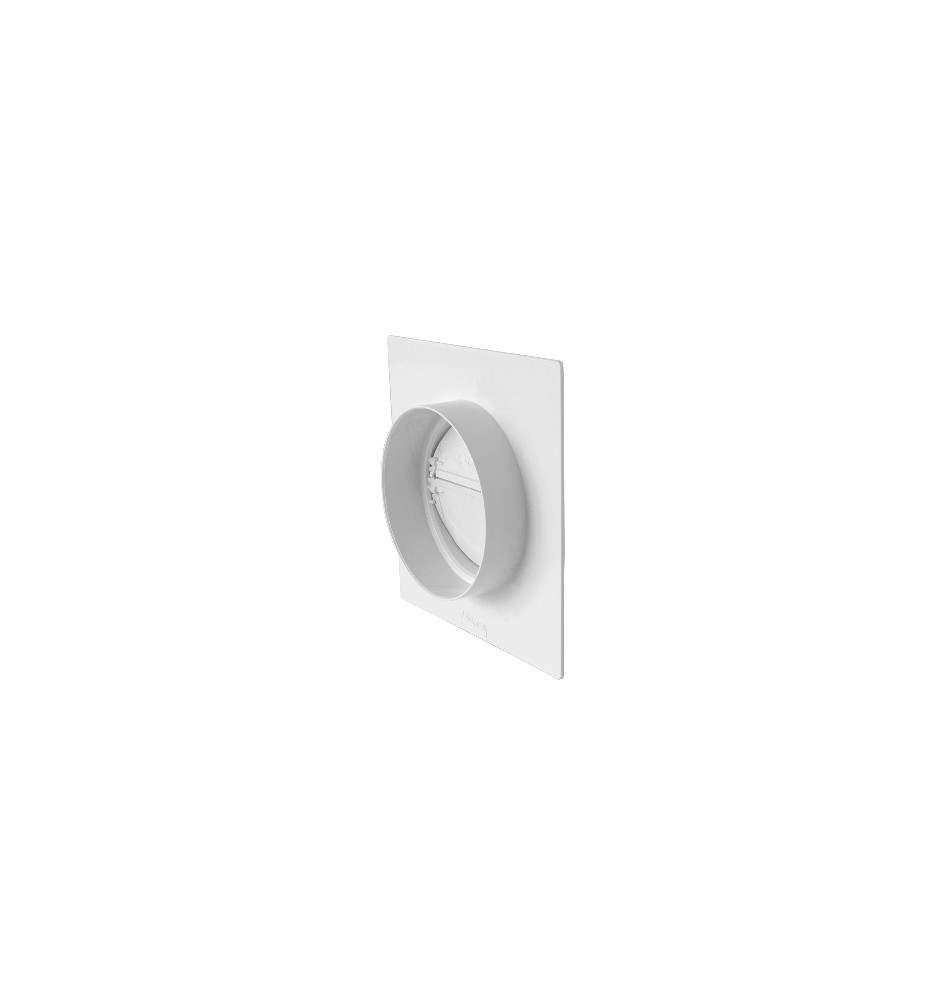 PLACCA PASSAGGIO A MURO TUBO TONDO Diam. 100 mm