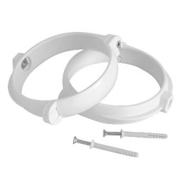 2 PZ STAFFE FERMATUBO CON VITI Diam. 125 mm