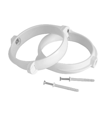2 PZ STAFFE FERMATUBO CON VITI Diam. 125 mm