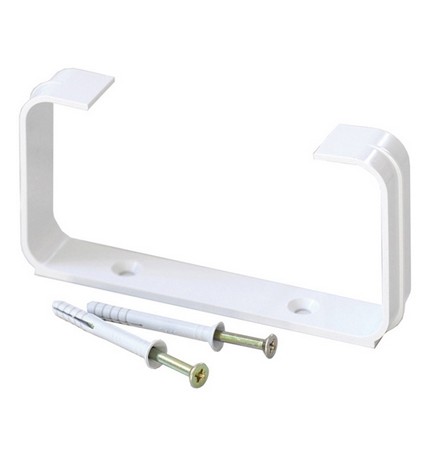 2 PZ STAFFE FERMATUBO RETTANGOLARE CON VITI E TASSELLI mm 120x60