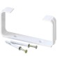 2 PZ STAFFE FERMATUBO RETTANGOLARE CON VITI E TASSELLI mm 120x60