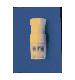 PL VALVOLA DI FONDO NYLON C/FILTRO 1.1/2