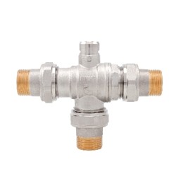 VALVOLA DI ZONA DEVIATRICE A SFERA A 3 VIE 1" DN 25