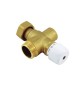 VALVOLA BY PASS DIFFERENZIALE 1"F X 1"M X 3/4"F