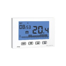 CRONOTERMOSTATO SETTIMANALE CHRONOS KEY Bianco