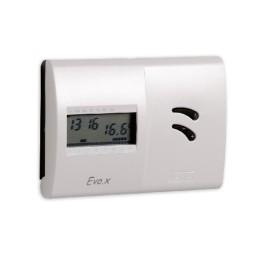 CRONOTERMOSTATO SETTIMANALE DA PARETE EVOX Bianco
