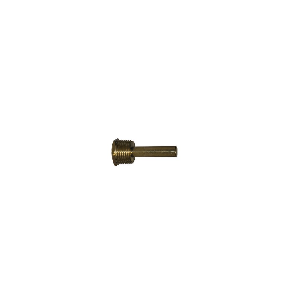 POZZETTO PER SONDA 1/2 GAS CONICO 5 CM PER UN BULBO Diam. 7 x 9 mm.