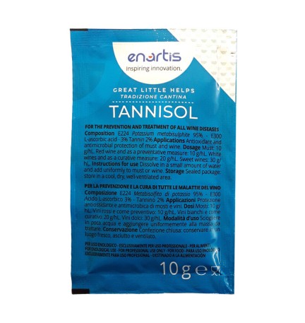 ANTIOSSIDANTE VINO METABISOLFITO TANNISOL 100 BUST