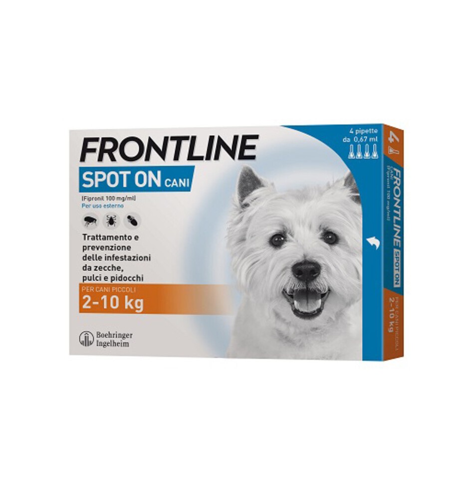 FRONTLINE SPOT-ON 02-10 KG CANI PICCOLI 3 PIPETTE