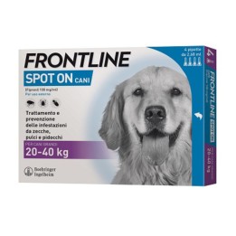 FRONTLINE SPOT-ON 20-40 KG CANI GRANDI 3 PIPETTE