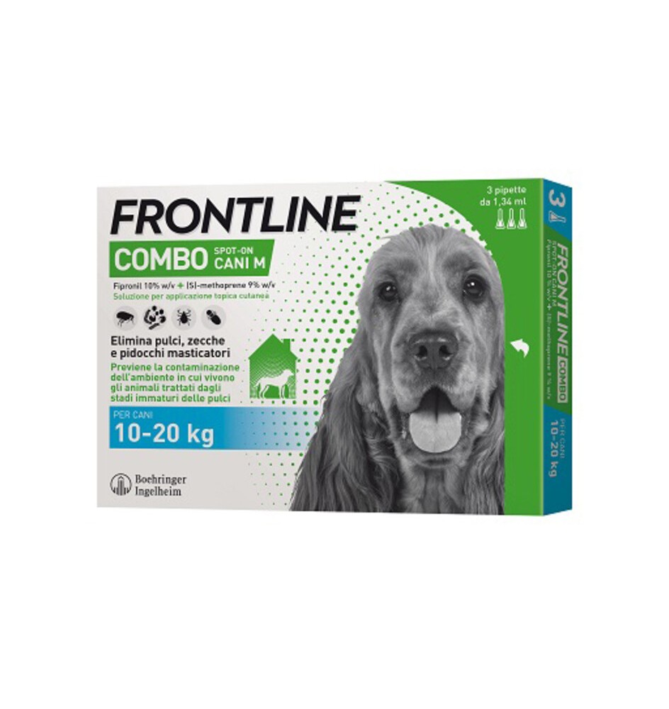 FRONTLINE COMBO 10-20 KG CANI MEDI 3 PIPETTE