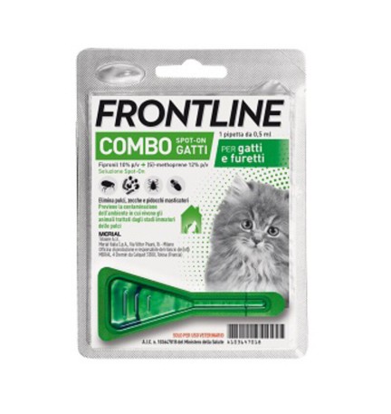 FRONTLINE COMBO KIT GATTINI 1 PIPETTA