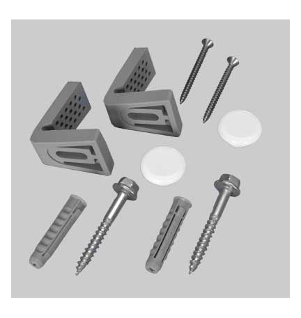 FISSAGGIO LATERALE WC E BIDET - Sanitari da pavimento