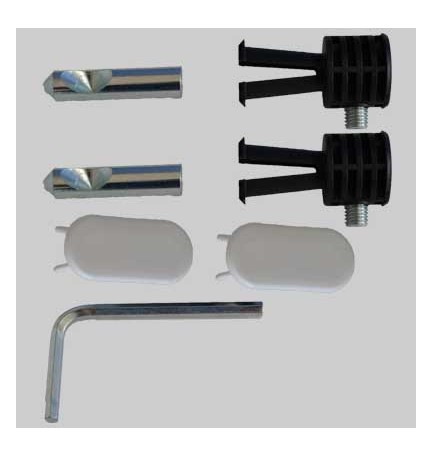 ATTACCO RAPIDO PER SERIE SOSPESE EASY - Bidet