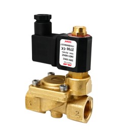 ELETTROVALVOLA PER ACQUA NORMALMENTE CHIUSA C/BOBINA E CONNETTORE MEM 1"