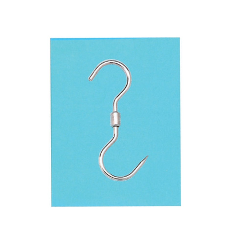 PL GANCIO INOX P/MACELLAIO GIREVOLE 210 X 9 MM