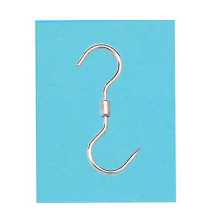 PL GANCIO INOX P/MACELLAIO GIREVOLE 210 X 9 MM