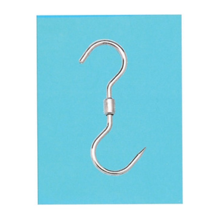 PL GANCIO INOX P/MACELLAIO GIREVOLE 210 X 9 MM