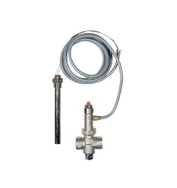 SCARICO DI SICUREZZA TERMICO PER CALDAIE A COMBUSTIBILE SOLIDO Diam. 3/4" F...