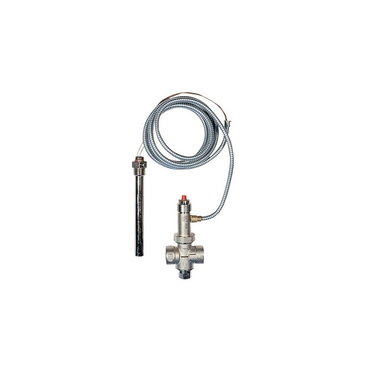 SCARICO DI SICUREZZA TERMICO PER CALDAIE A COMBUSTIBILE SOLIDO Diam. 3/4" F dop sicur 1300