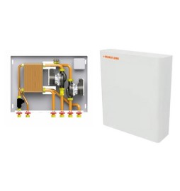 MOD. INTERFACCIA CALDAIA/TERMOPR. ACS 2 CIRCOL. + MANTELLO 30 KW