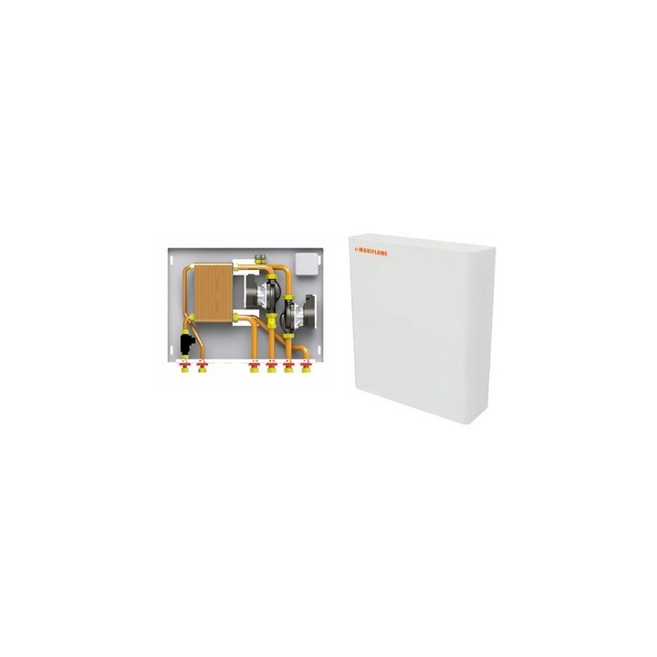 MOD. INTERFACCIA CALDAIA/TERMOPR. ACS 2 CIRCOL. + MANTELLO 30 KW