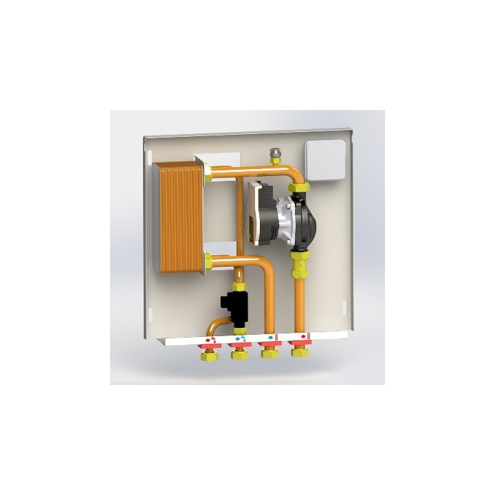 MODULO PRODUZIONE ACS ISTANTANEA MX125/ACS 12 Lt/min