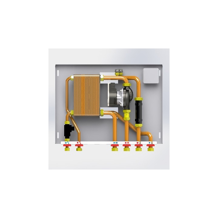 MODULO INTERFACCIA CALDAIA TERMOPR. E PRODUZIONE ACS MX135/2 MINI 30 kw 12 Lt/min