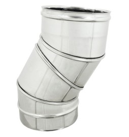 CURVA REGOLABILE 0/90° PER CANNE FUMARIE Diam. 100