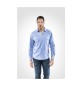 CAMICIA OXFORD MANICA LUNGA TG. XXL AZZURRO