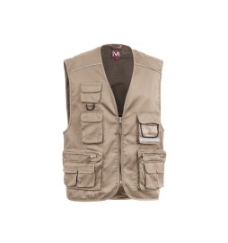 GILET POWER BEIGE MIS. L