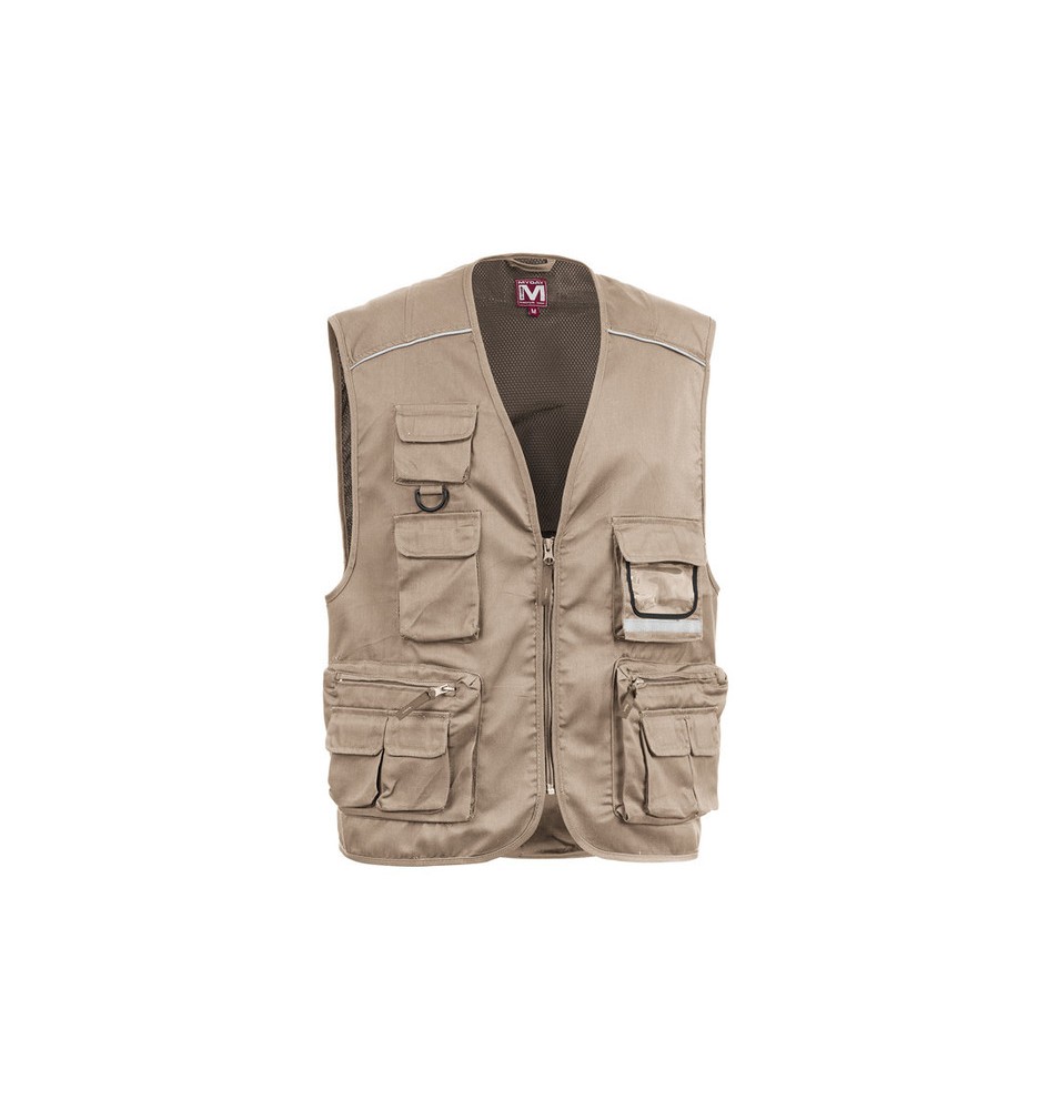 GILET POWER BEIGE MIS.XL S