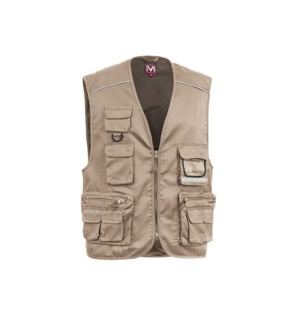 GILET POWER BEIGE MIS.XL S