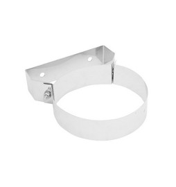 FASCETTA MURALE IN ACCIAIO PER CANNE FUMARIE Diam. 300