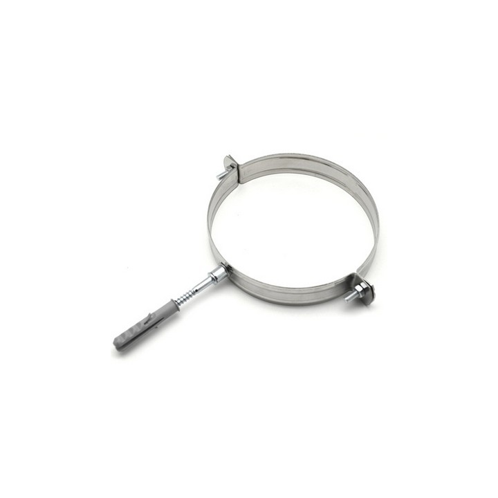 COLLARE DI FISSAGGIO IN ACCIAIO INOX Diam. 80