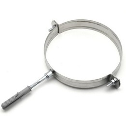 COLLARE DI FISSAGGIO IN ACCIAIO INOX Diam. 160