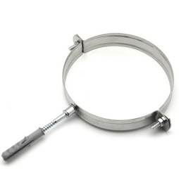 COLLARE DI FISSAGGIO IN ACCIAIO INOX Diam. 300