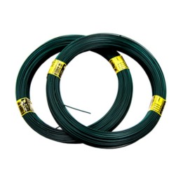 FILO TENSIONE PLASTICATO D 2,1-2,8MM 100 M VERDE