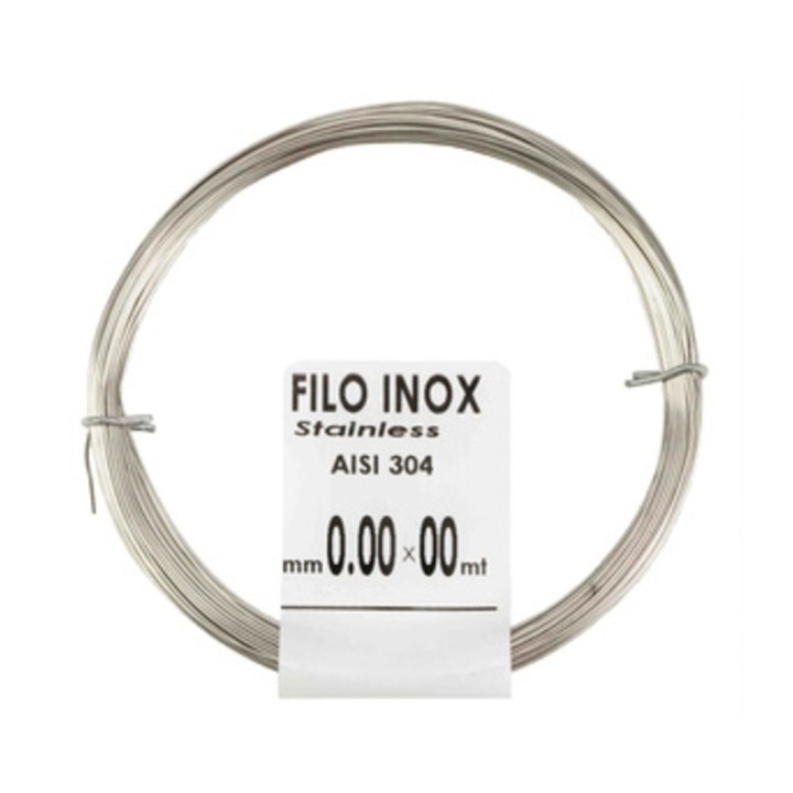 MATASSINA FILO ACCIAIO INOX D 1,0 MM 6 M