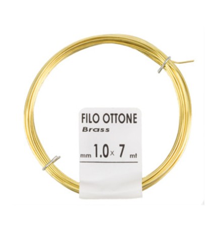 MATASSINA FILO OTTONE D 0,8 MM 12 M