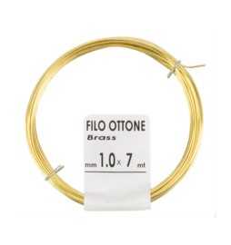 MATASSINA FILO OTTONE D 0,6 MM 20 M