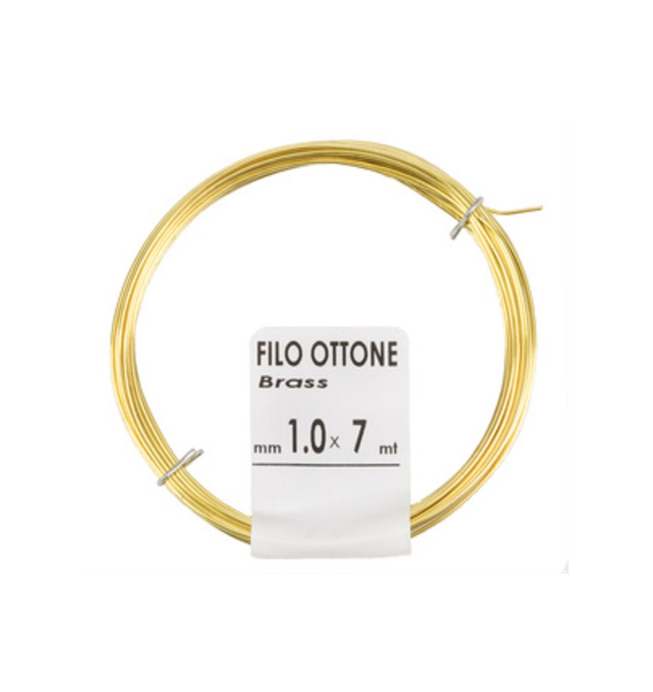 MATASSINA FILO OTTONE D 0,6 MM 20 M