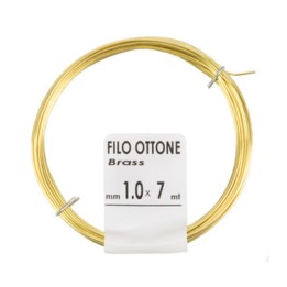 MATASSINA FILO OTTONE D 1,0 MM 7 M