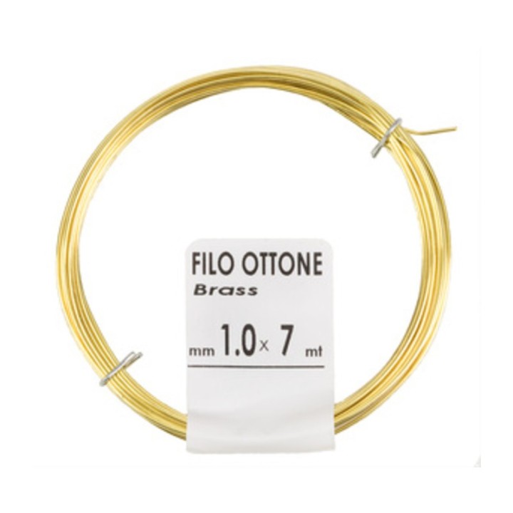 MATASSINA FILO OTTONE D 1,0 MM 7 M