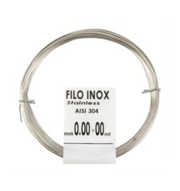 MATASSINA FILO ACCIAIO INOX D 0,8 MM 10 M